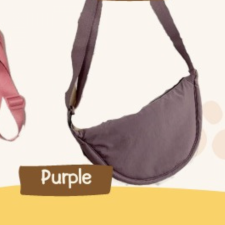 OPNAME Half Moon Bag Purple