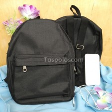 Canvasbag Mini - Hitam