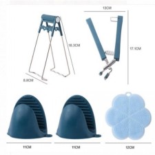Alat Bantu Masak Set - Biru