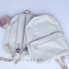 Canvasbag Large - Krem