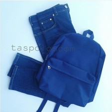 Canvasbag Large - Biru Dongker